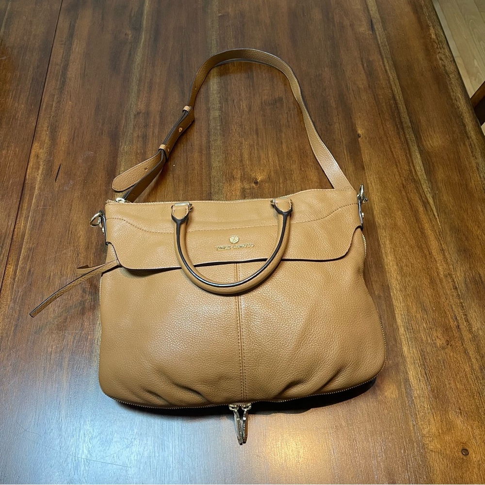Tan Leather Vince Camuto Women's Handbag